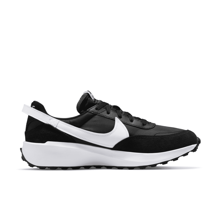 Nike Waffle Debut Black White Angle 2