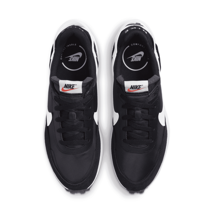 Nike Waffle Debut Black White Angle 3