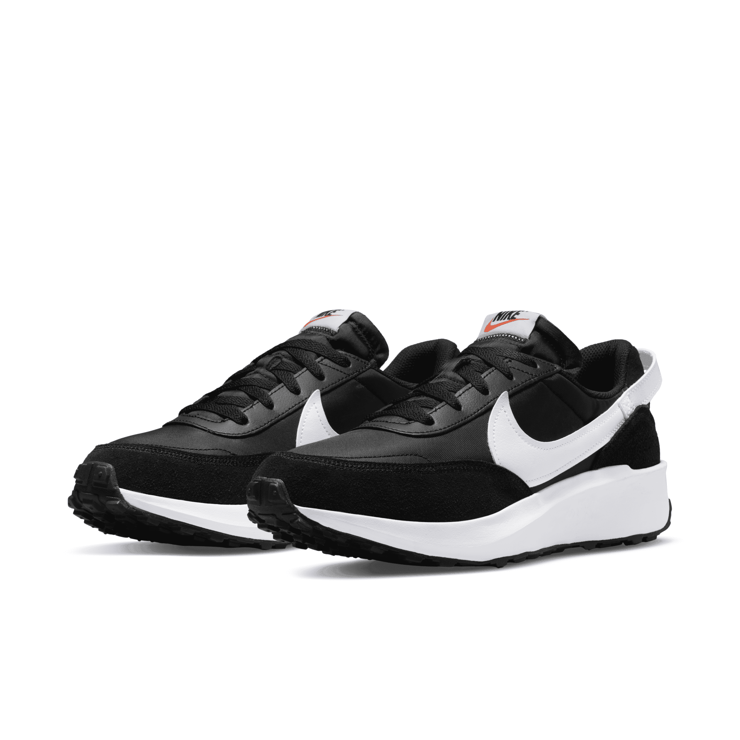 Nike Waffle Debut Black White Angle 4