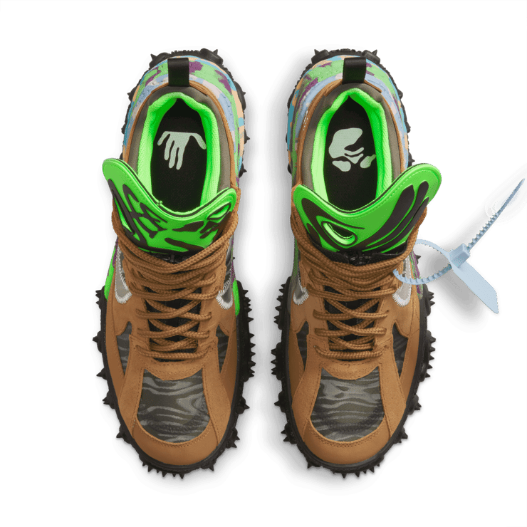 Nike Air Terra Forma Off-White Brown Angle 1