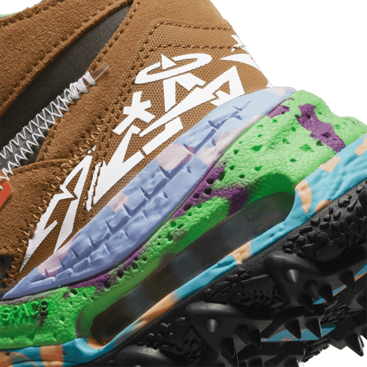 Nike Air Terra Forma Off-White Brown Angle 5