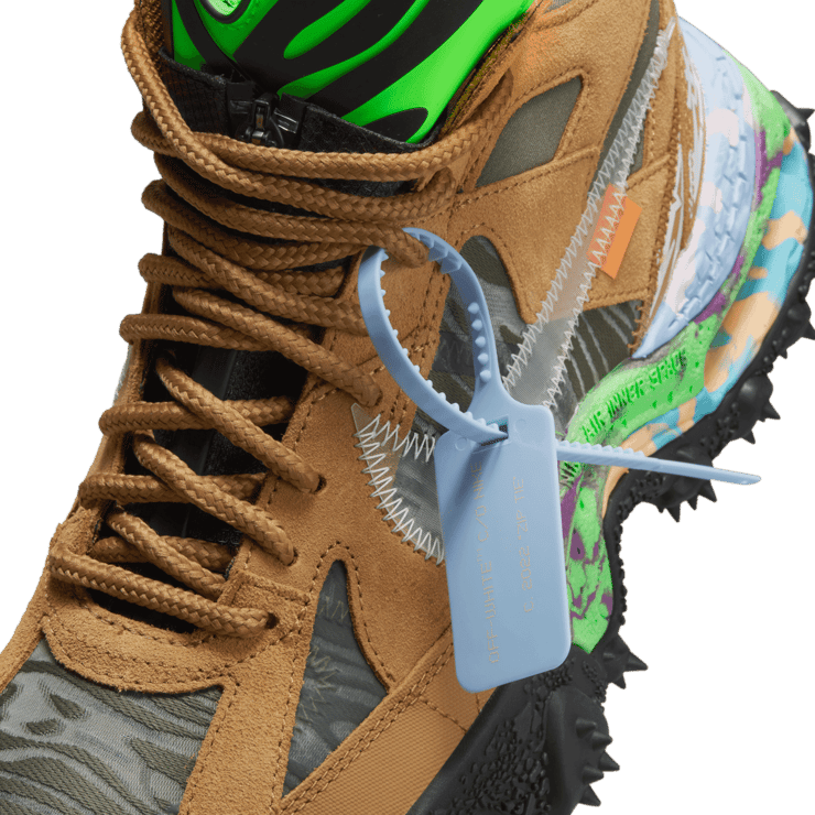 Nike Air Terra Forma Off-White Brown Angle 6