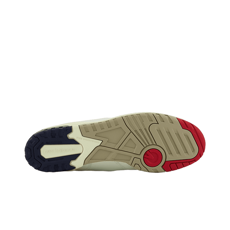 New Balance 550 Aime Leon Dore White Navy Red Angle 3