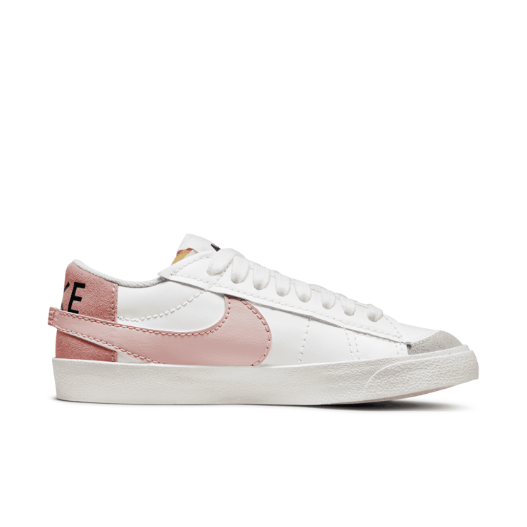Nike Blazer Low 77 Jumbo White Pink Oxford (W) Angle 0