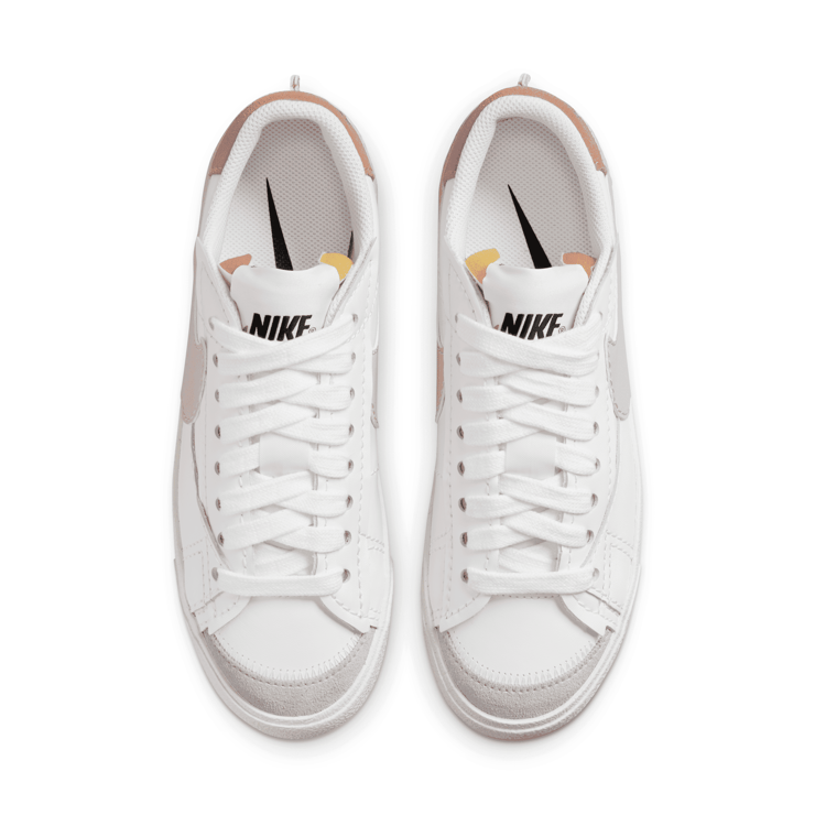 Nike Blazer Low 77 Jumbo White Pink Oxford (W) Angle 1
