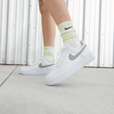 Nike Air Force 1 Low Glitter Swoosh Purple (W) Angle 0
