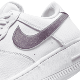 Nike Air Force 1 Low Glitter Swoosh Purple (W) Angle 7