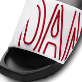 Jordan Nola Slide White Gym Red (W) Angle 2