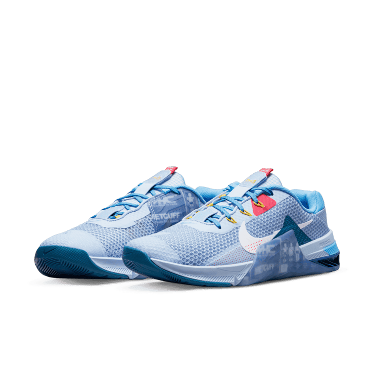 Nike Metcon 7 AMP Light Marine Angle 2