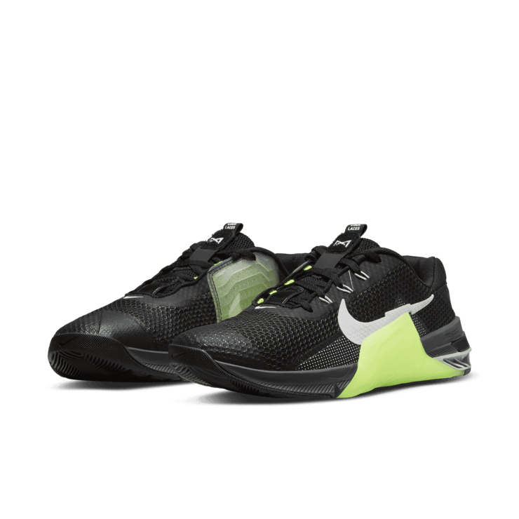 Nike Metcon 7 Black Volt Angle 2