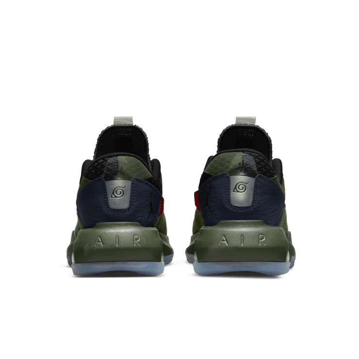 Jordan Air 200E SP Naruto Carbon Green Angle 3