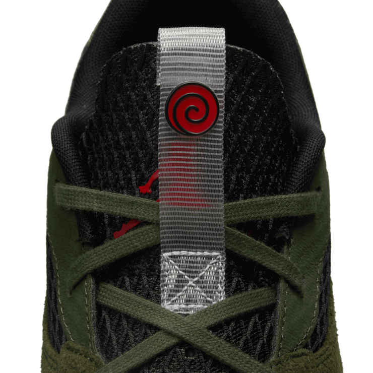 Jordan Air 200E SP Naruto Carbon Green Angle 6