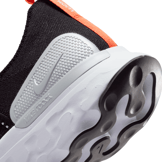 Nike React Phantom Run Flyknit 2 Black Team Orange Angle 6