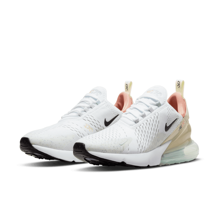 Air Max 270 White Sanddrift Angle 2
