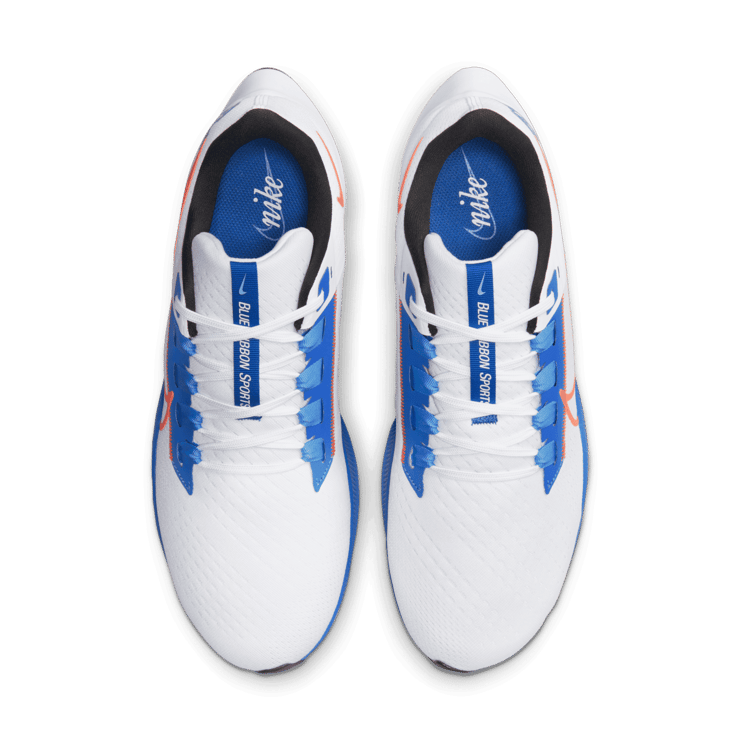 Nike Air Zoom Pegasus 38 Blue Ribbon Sports White Game Royal Angle 1