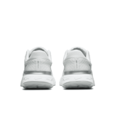 Nike React Infinity Run Flyknit 3 White Metallic Silver (W) Angle 4