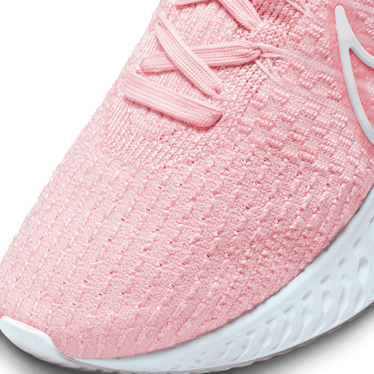 Nike React Infinity Run Flyknit 3 Pink Glaze (W) Angle 4