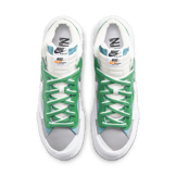 Nike Blazer Low sacai Medium Gray Classic Green Angle 1