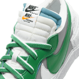 Nike Blazer Low sacai Medium Gray Classic Green Angle 6