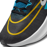 Nike Zoom Fly 4 Black Grey Chlorine Angle 4