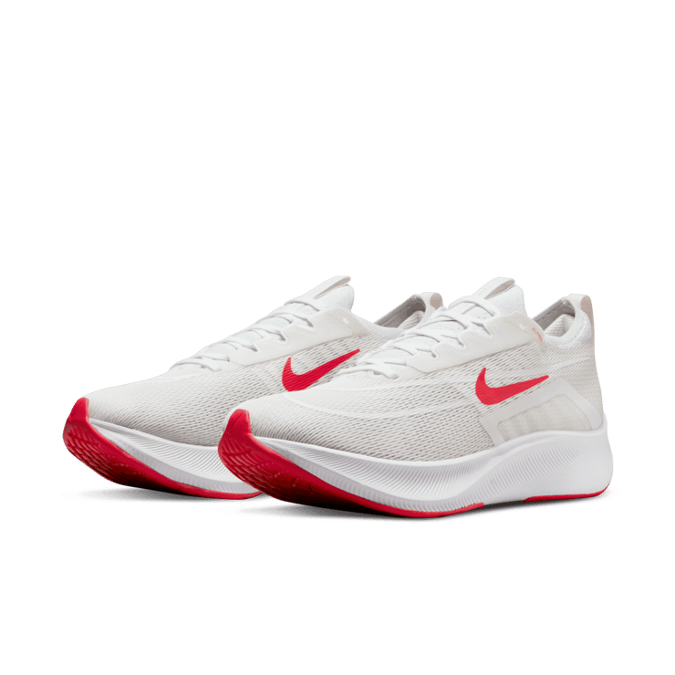 Nike Zoom Fly 4 Platinum Tint Siren Red Angle 2