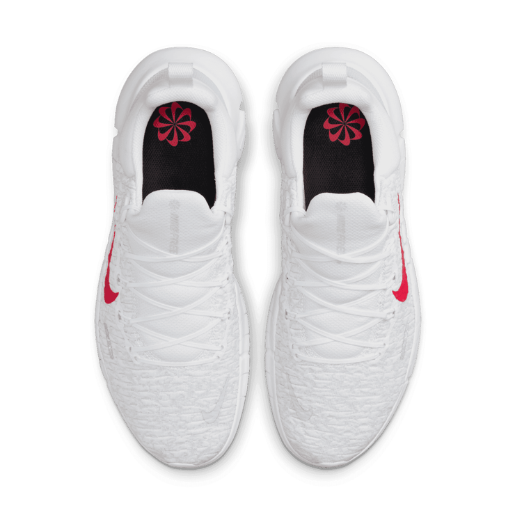 Nike Free Run 5.0 Next Nature White Siren Red Sanddrift Angle 1