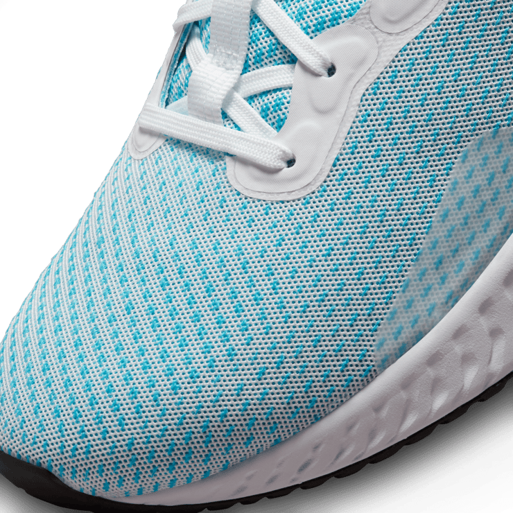 Nike React Miler 3 White Chlorine Vivid Sulfur Angle 4