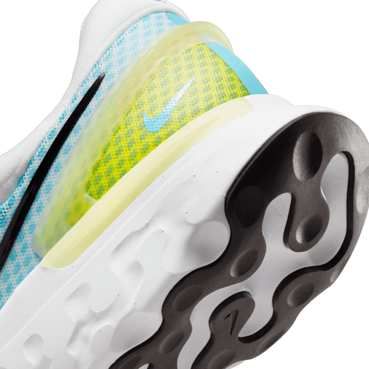 Nike React Miler 3 White Chlorine Vivid Sulfur Angle 5
