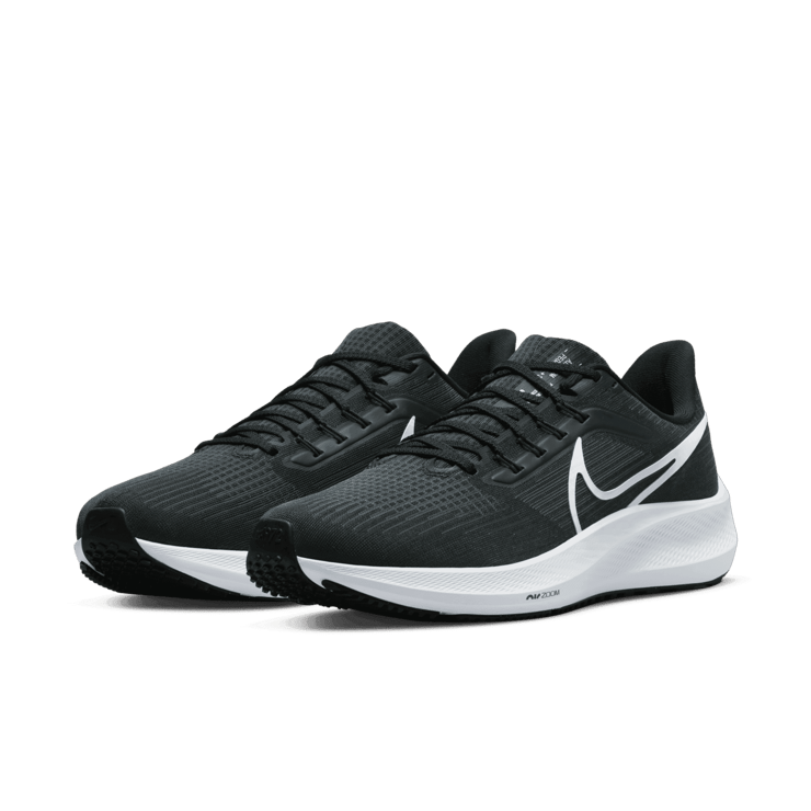 Nike Air Zoom Pegasus 39 Black White Angle 2