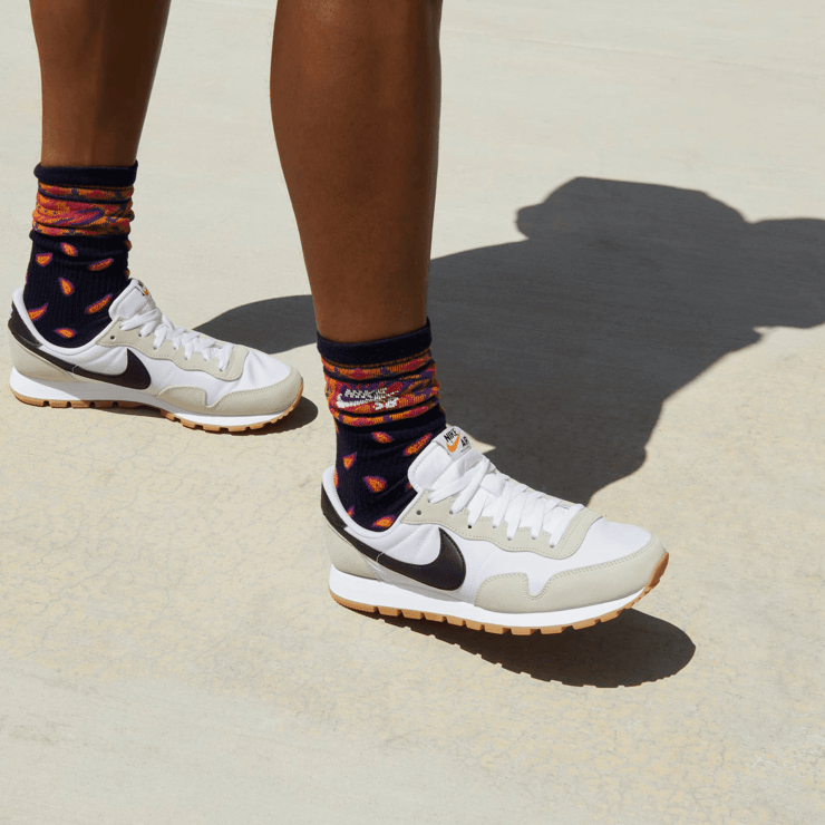 Nike Air Pegasus 83 White Black Gum Angle 0