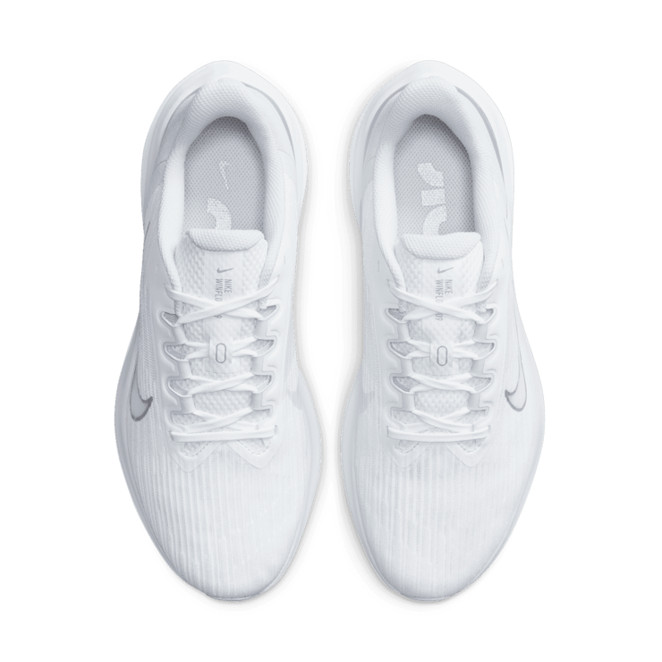 Nike Air Winflo 9 White Metallic Silver (W) Angle 1