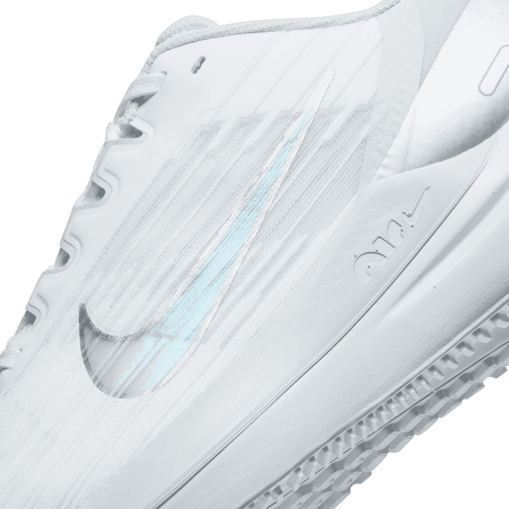 Nike Air Winflo 9 White Metallic Silver (W) Angle 6