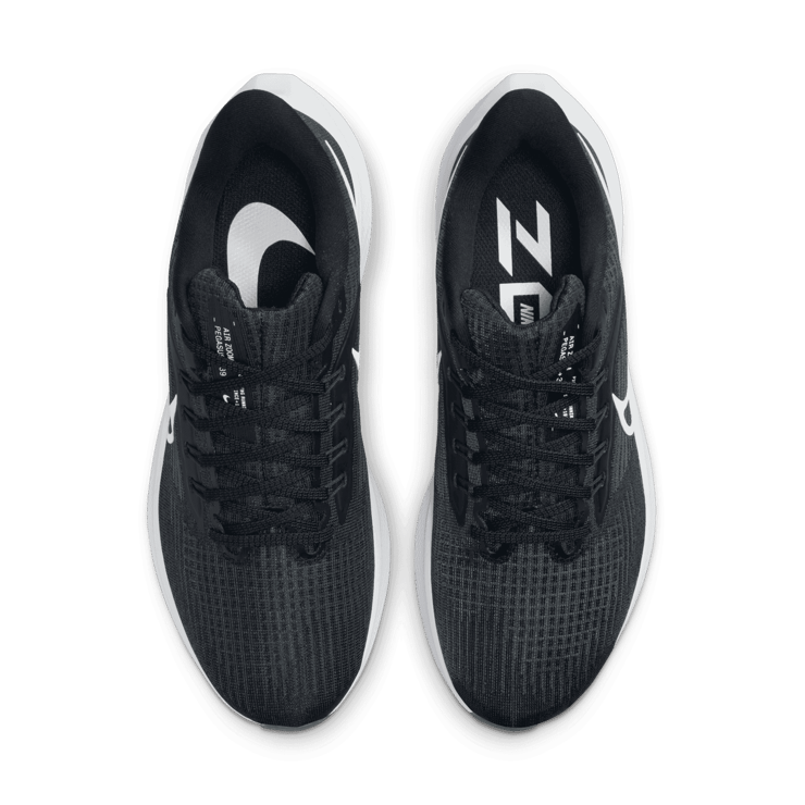 Nike Air Zoom Pegasus 39 Black White (W) Angle 1
