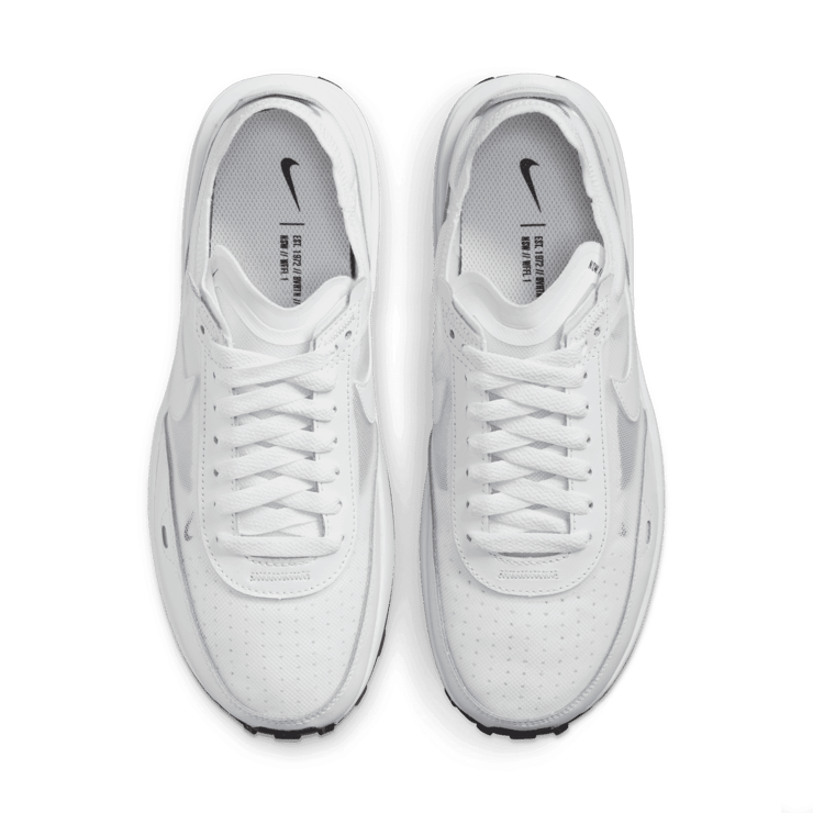 Nike Waffle One White Black White (W) Angle 2