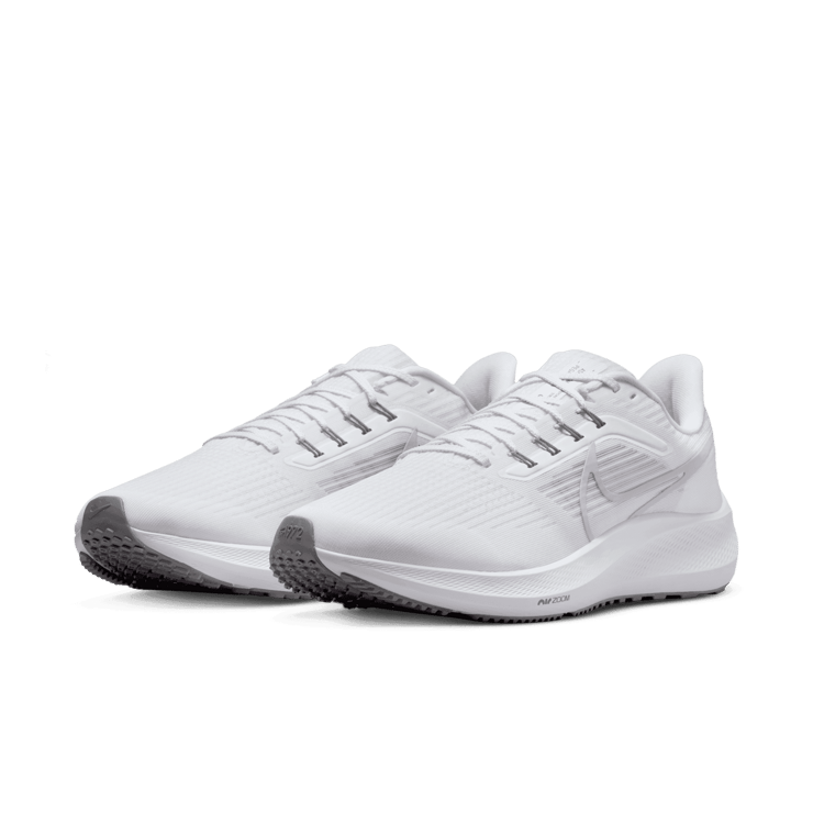 Nike Air Zoom Pegasus 39 White Grey Fog Angle 2