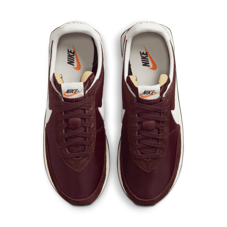 Nike Waffle Trainer 2 Burgundy Crush Angle 1