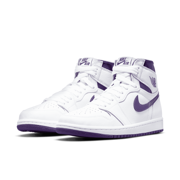 Air Jordan 1 Retro High Court Purple (W) Angle 2