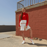 Nike Blazer Low 77 Jumbo Sail Orange (W) Angle 7