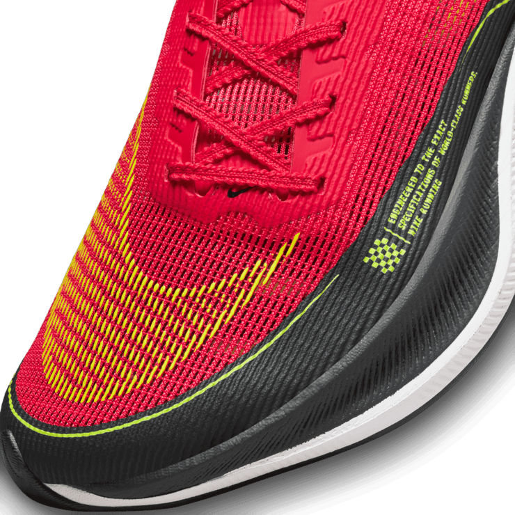 Nike ZoomX Vaporfly Next% 2 Siren Red Dark Smoke Grey Angle 4