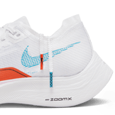 Nike ZoomX Vaporfly Next% 2 White Laser Blue Rush Orange Angle 6