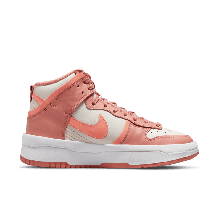 Nike Dunk High Up Sail Light Madder Root Angle 1