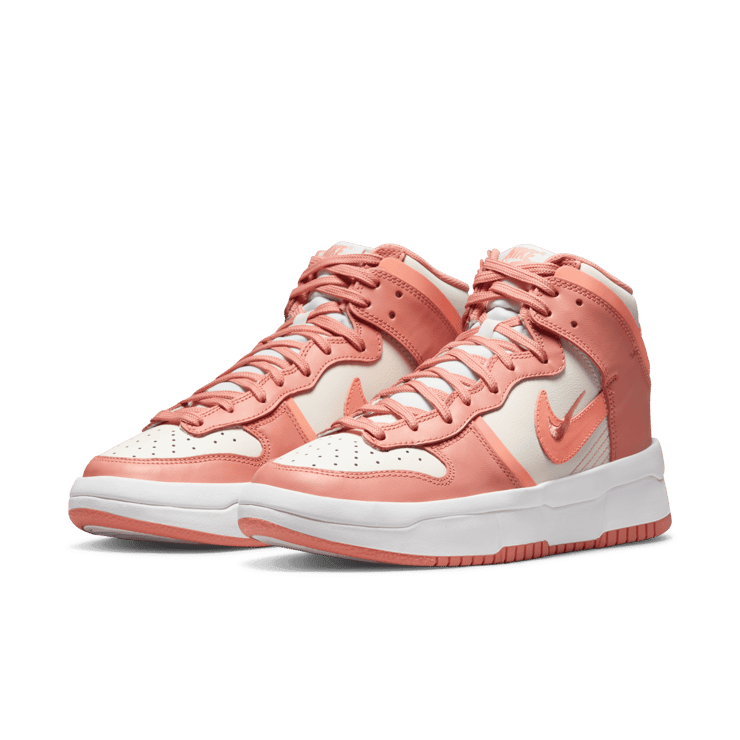 Nike Dunk High Up Sail Light Madder Root Angle 3