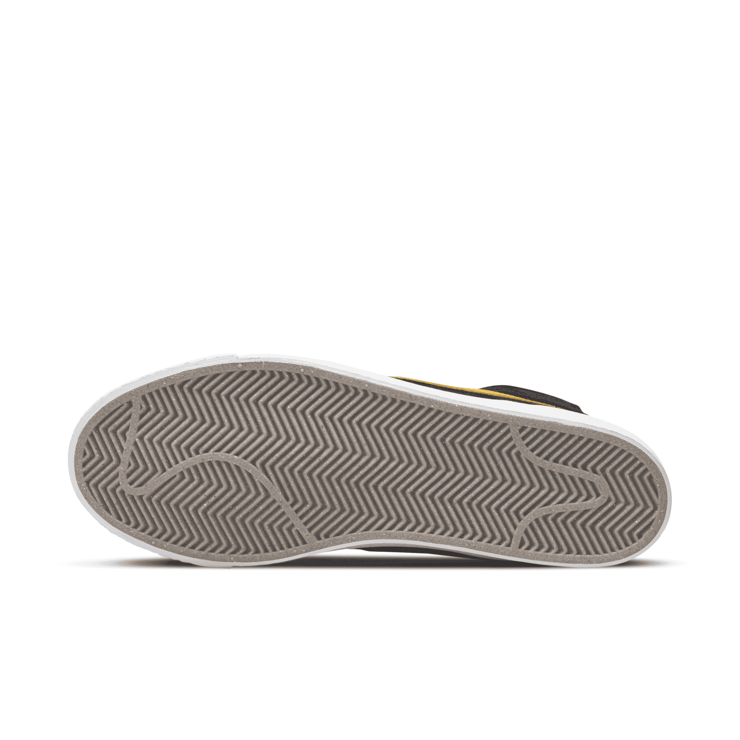 Nike SB Zoom Blazer Mid Black University Gold Angle 0