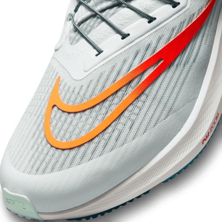 Nike Air Zoom Pegasus 39 FlyEase Platinum Orange Slate Angle 4