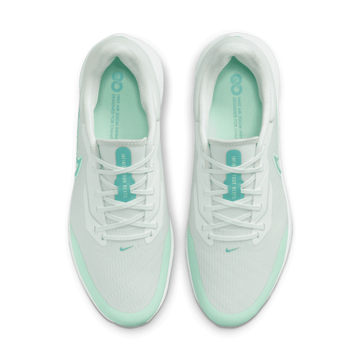 Nike Air Zoom Infinity Tour NEXT% White Mint Foam Angle 1