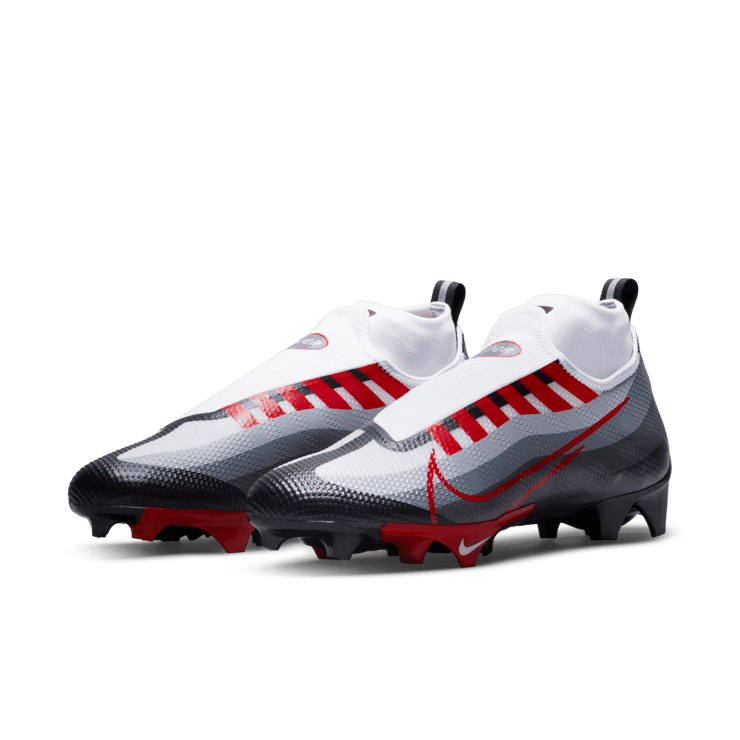 Nike Vapor Edge Pro 360 Black Grey University Red Angle 2
