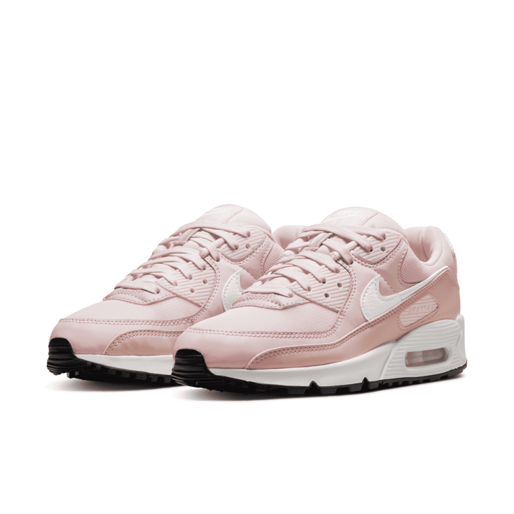 Nike Air Max 90 Barely Rose Pink Oxford Black (W) Angle 3