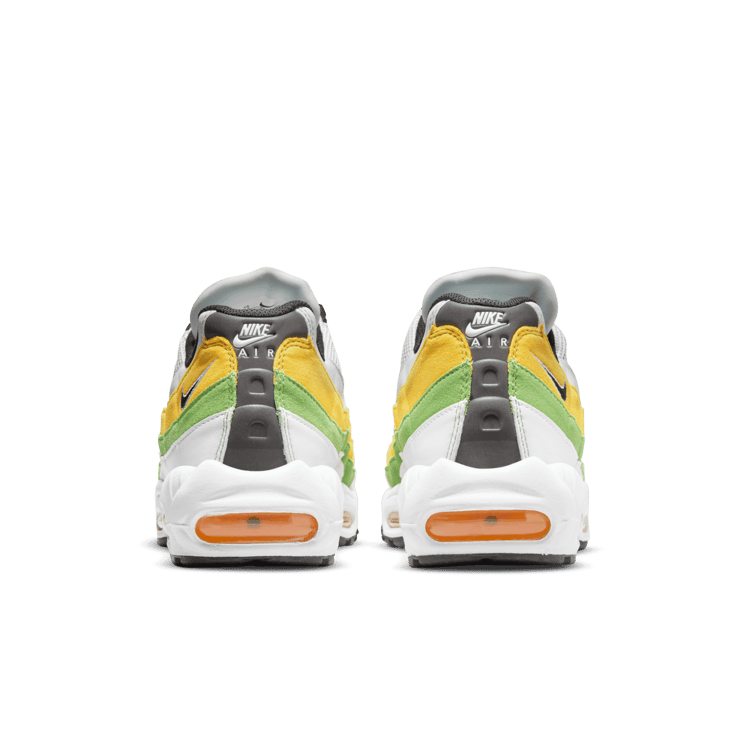 Nike Air Max 95 Essential White Green Apple Tour Yellow Angle 3