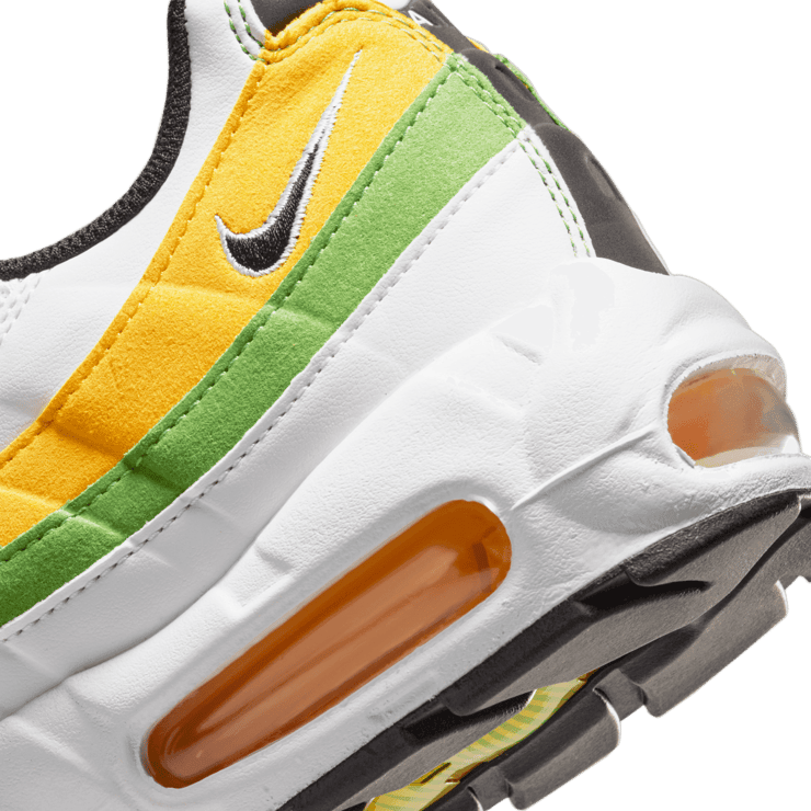 Nike Air Max 95 Essential White Green Apple Tour Yellow Angle 6