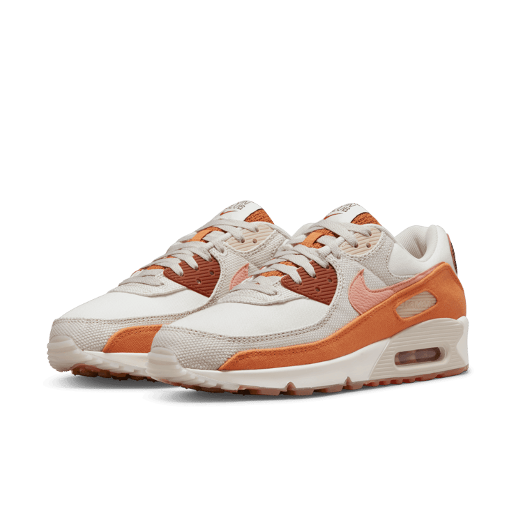 Nike Air Max 90 Sun Club Tan Orange Angle 3